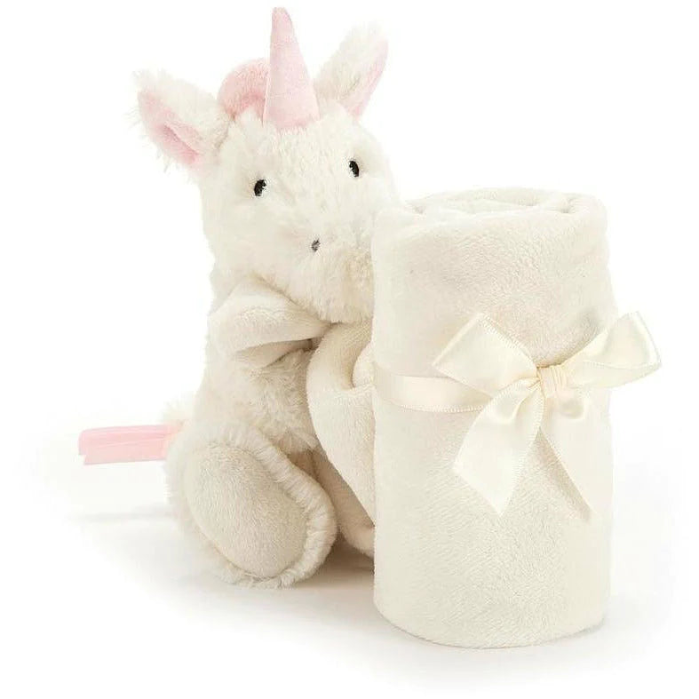 Jellycat: Bashful Unicorn Soother (13" x 13")