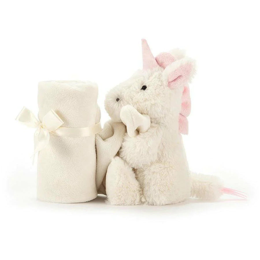 Jellycat: Bashful Unicorn Soother (13" x 13")