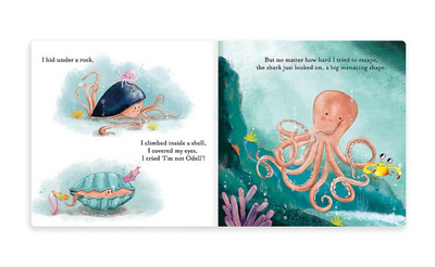 Jellycat Book: The Fearless Octopus