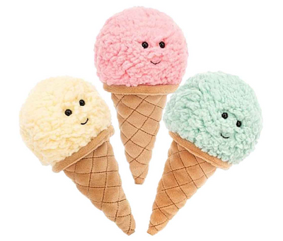 Jellycat: Irresistible Ice Cream - Assorted Colors (7")