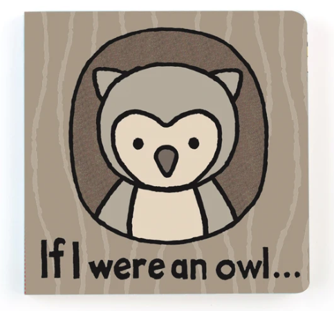 Jellycat Book: If I Were an Owl (Brown Cover)