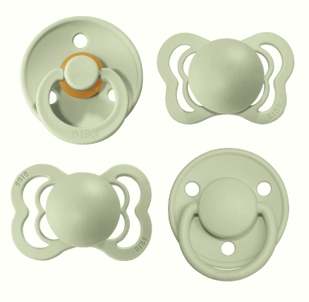 BIBS Pacifiers: Try it Collection (4 pack) - Sage