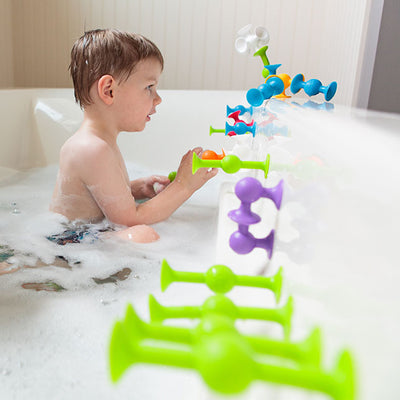 Fat Brain Toys: Squigz Deluxe (50 Piece)