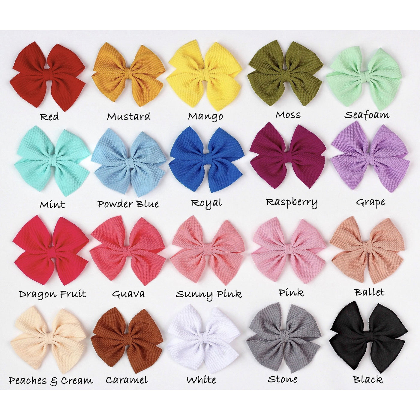 Little Lopers Butterfly Bow: Moss (All Styles)