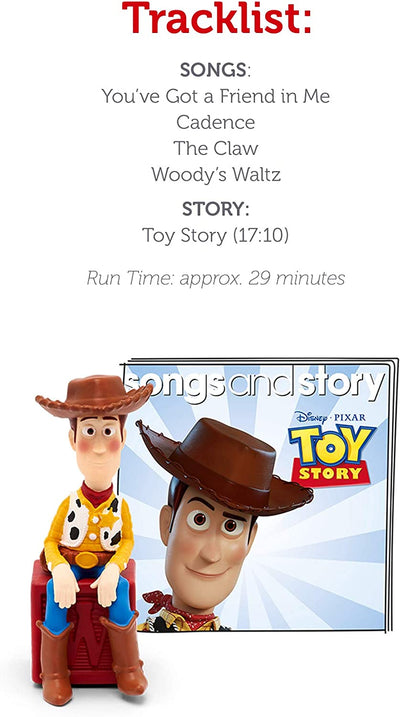 Tonies Disney Audio Play Character: Woody - Toy Story