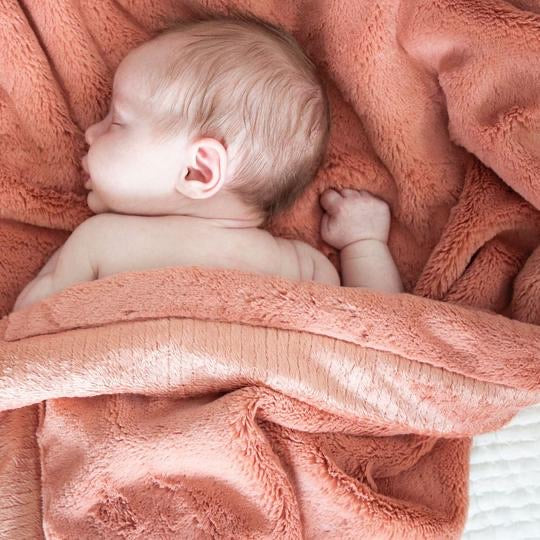 Saranoni Lush Mini Blanket: Clay