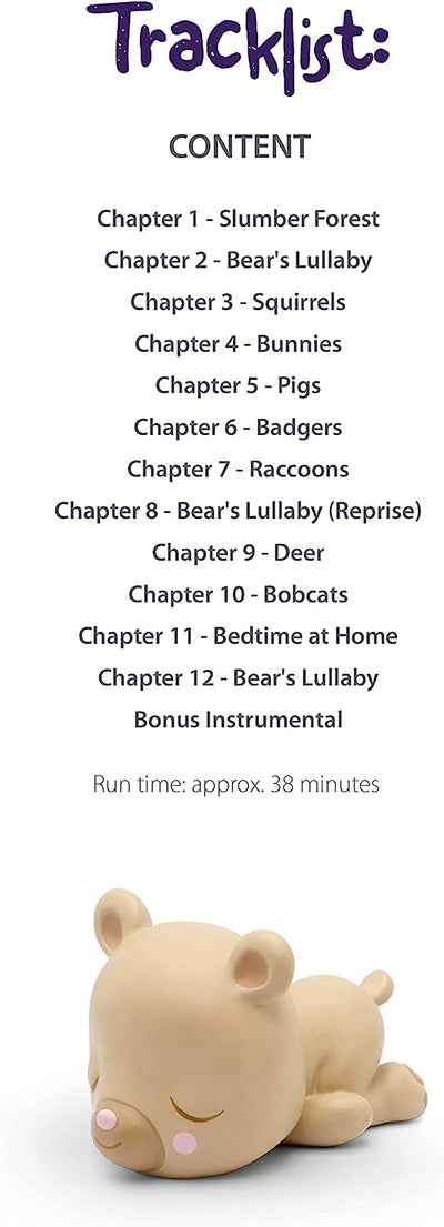 Tonies Audio Play Sleepy Friends: Bedtime Stories with Sleepy Bear