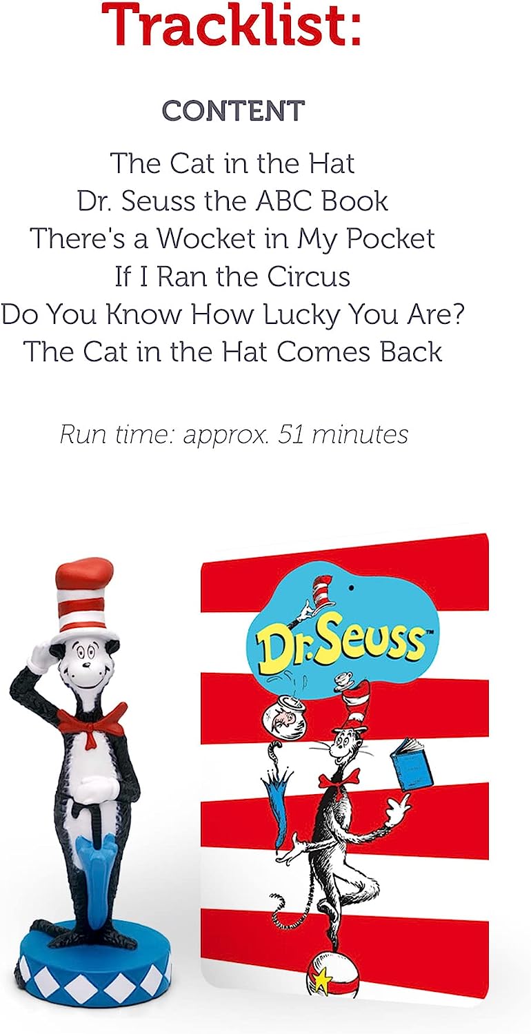 Tonies Audio Play Character: The Cat in the Hat