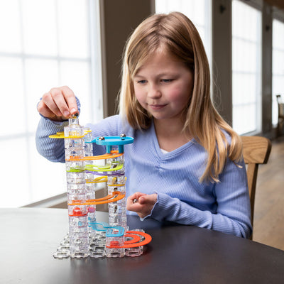 Fat Brain Toys: Trestle Tracks Builder Set