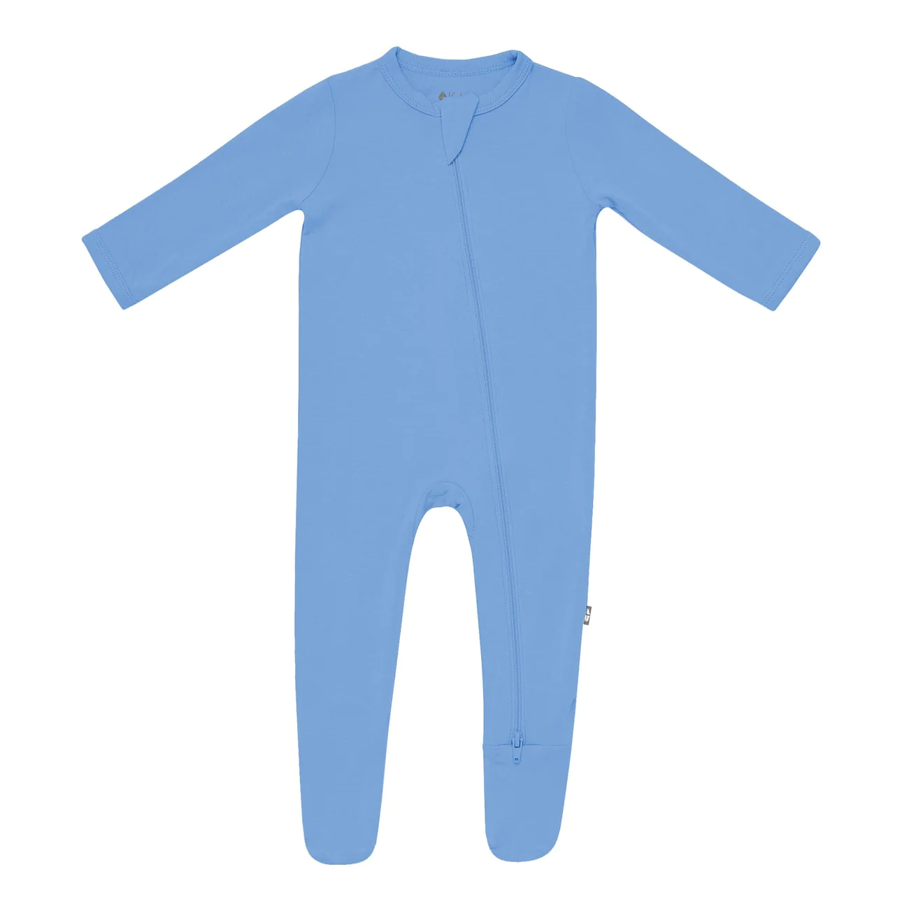 Kyte Baby Zippered Footie: Periwinkle