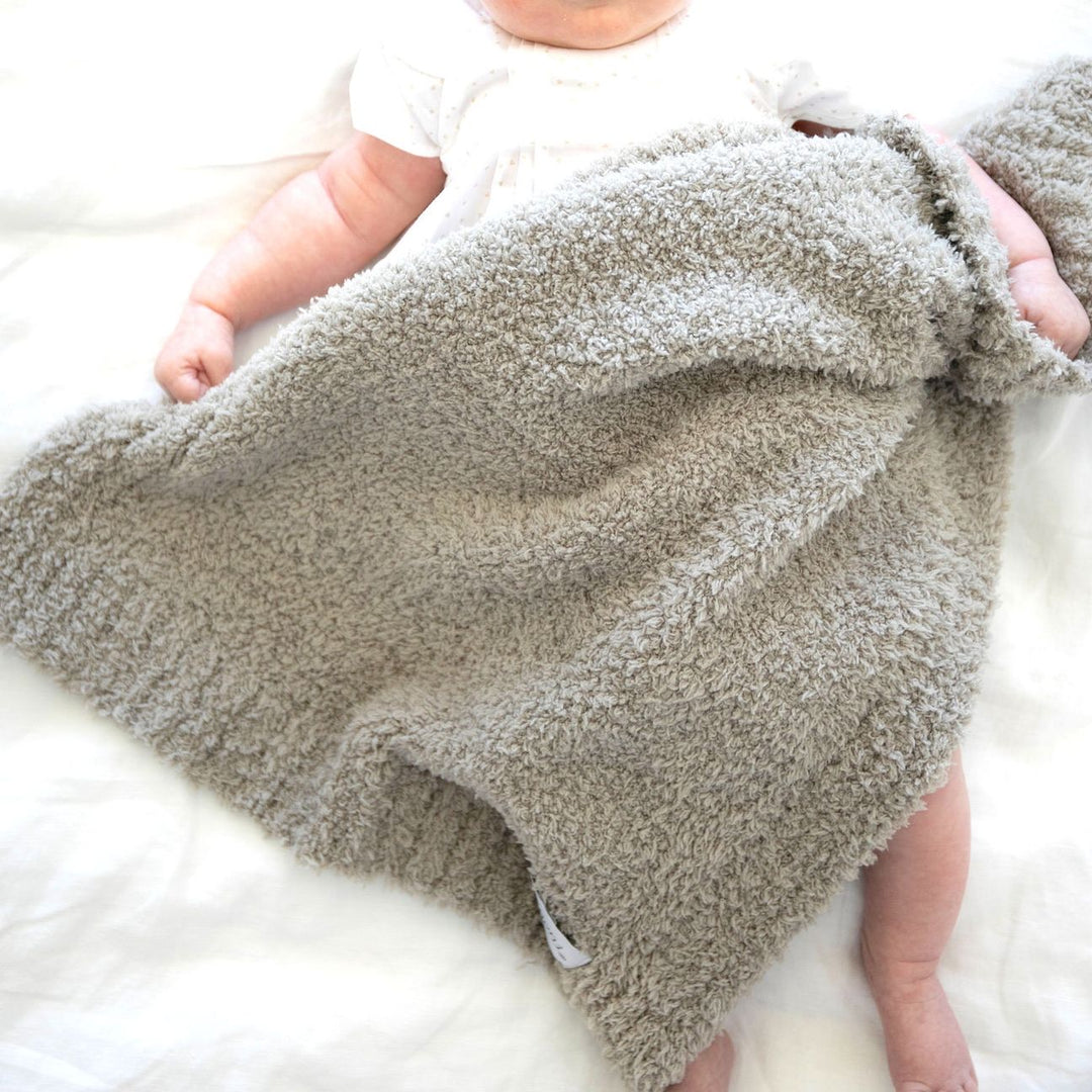 Saranoni Bamboni Mini Blanket: Taupe