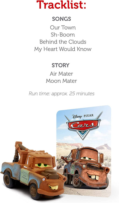 Tonies Disney Audio Play Character: Mater - Cars 2