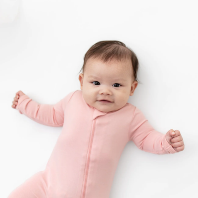 Kyte Baby Zippered Footie: Crepe