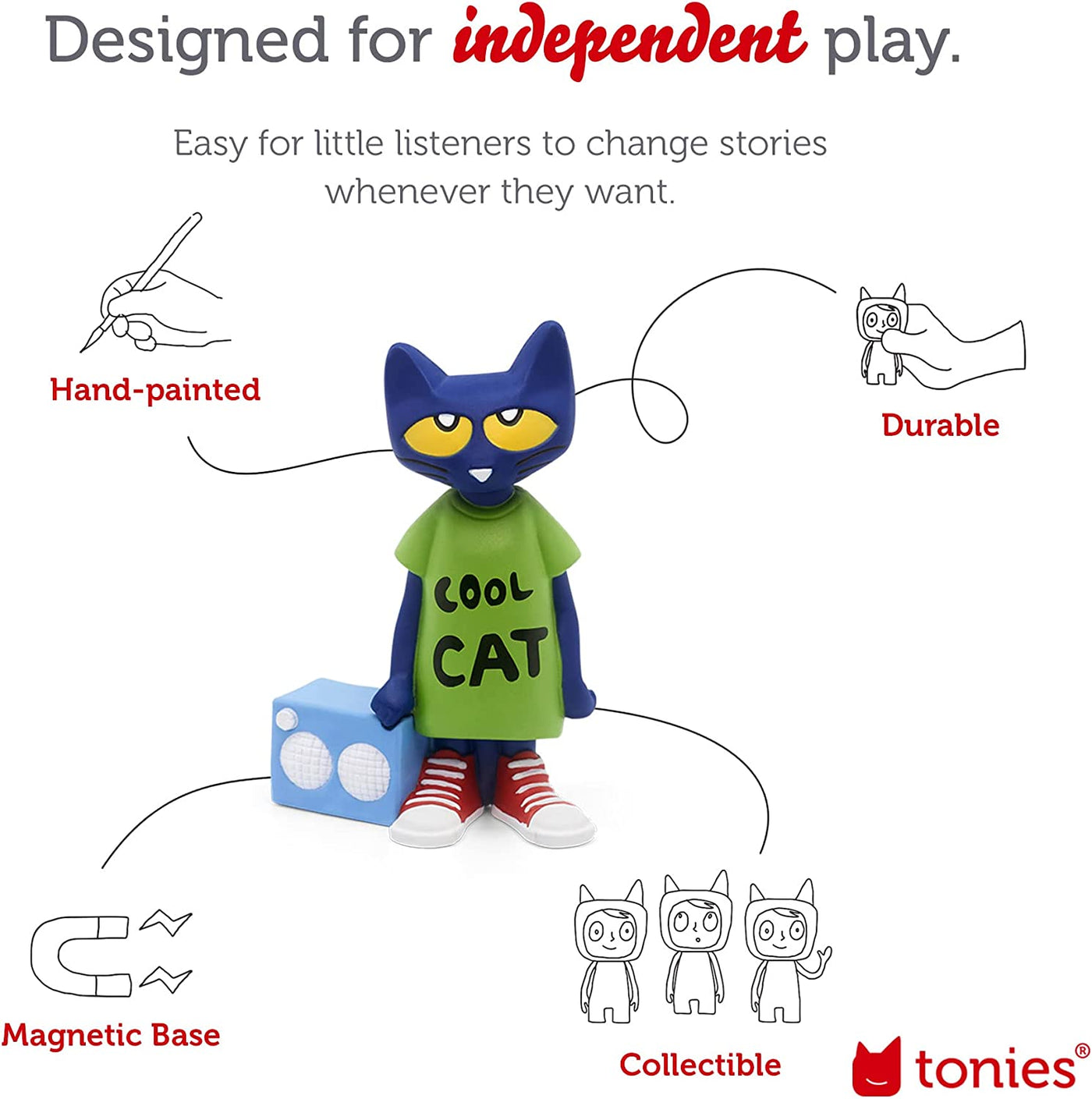 Tonies Audio Play Character: Pete the Cat