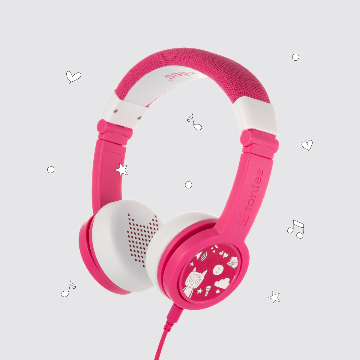 Tonies Headphones: Pink