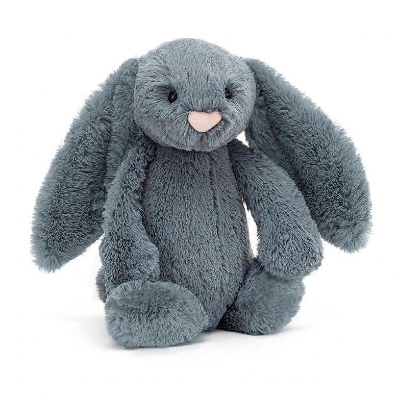 Jellycat: Bashful Dusky Blue Bunny Medium (12")