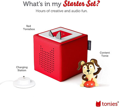 Tonies Starter Set: Toniebox Playtime Puppy - Red