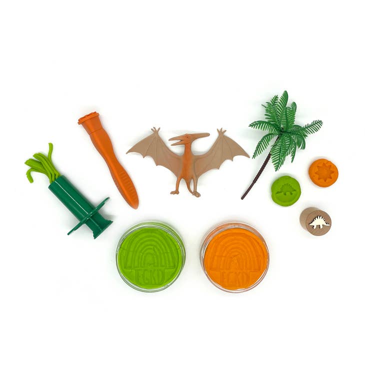 Earth Grown KidDough Sensory Play Dough Kit: Dinosaur XL