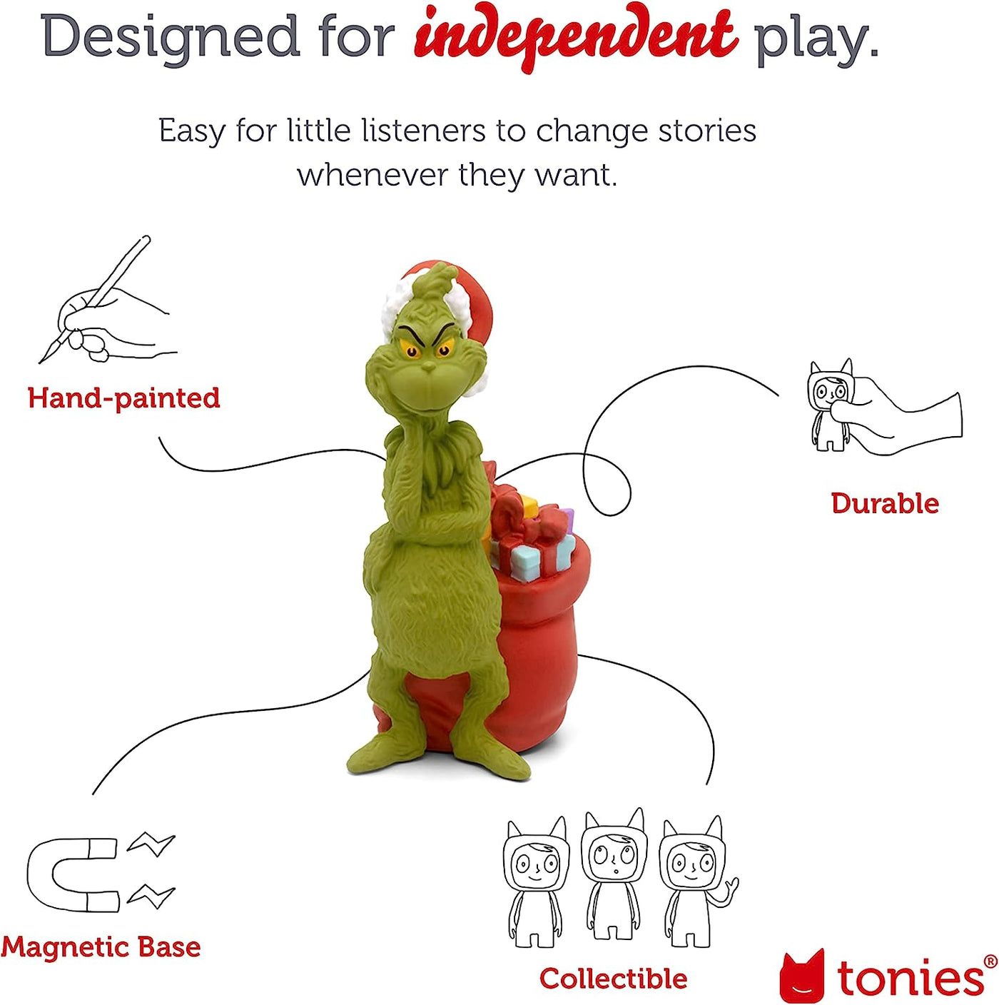 Tonies Audio Play Character: How the Grinch Stole Christmas