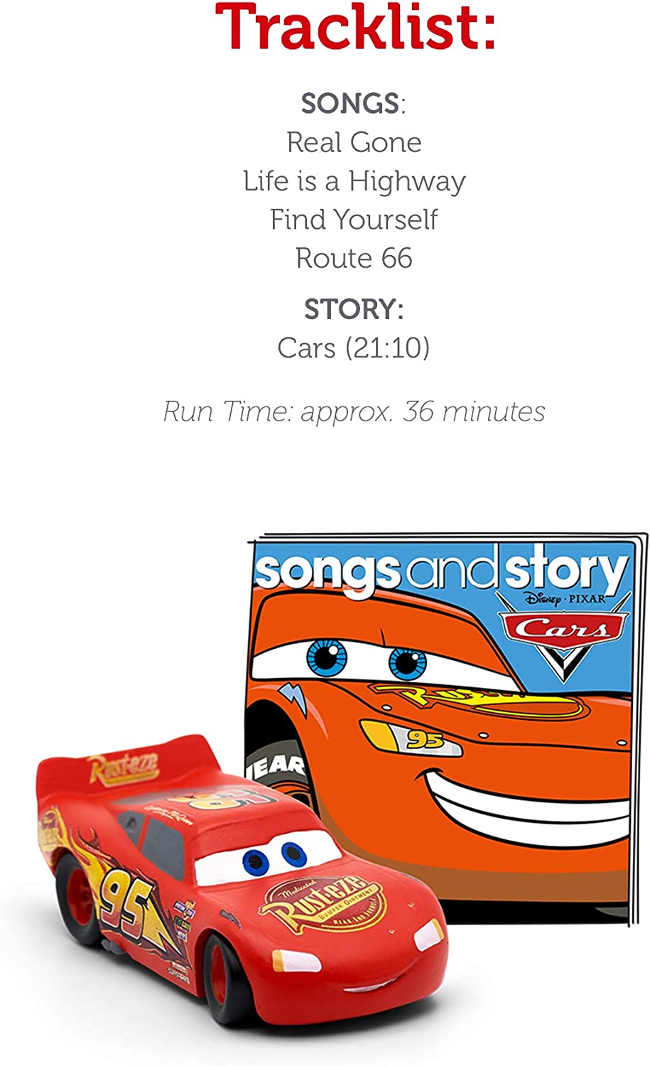 Tonies Disney Audio Play Character: Lightning McQueen - Cars