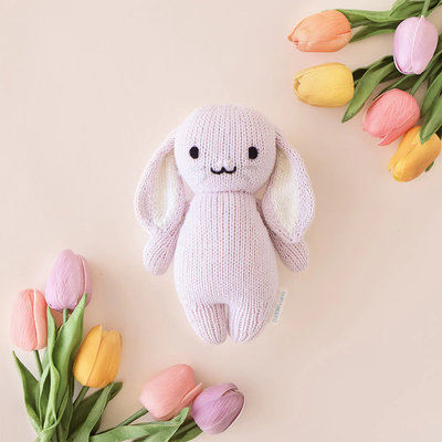 cuddle+kind: baby animal collection - baby bunny (lilac)