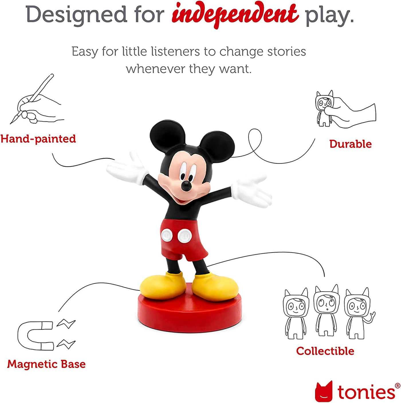 Tonies Disney Audio Play Character: Mickey Mouse