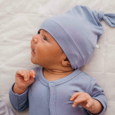 Kyte Baby Knotted Cap: Slate