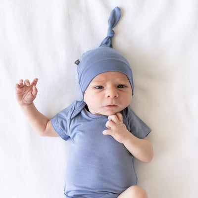 Kyte Baby Knotted Cap: Slate