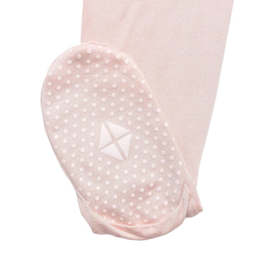 Kyte Baby Zippered Footie: Blush