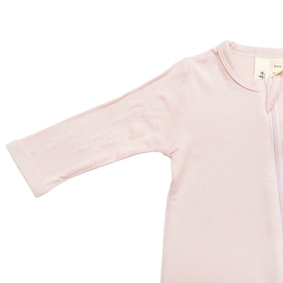 Kyte Baby Zippered Footie: Blush